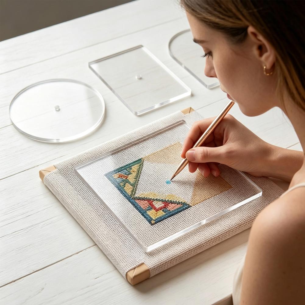 ชุดแม่แบบอะคริลิกสำหรับงานปัก  - Embroidery Craft บทวิจารณ์และราคา