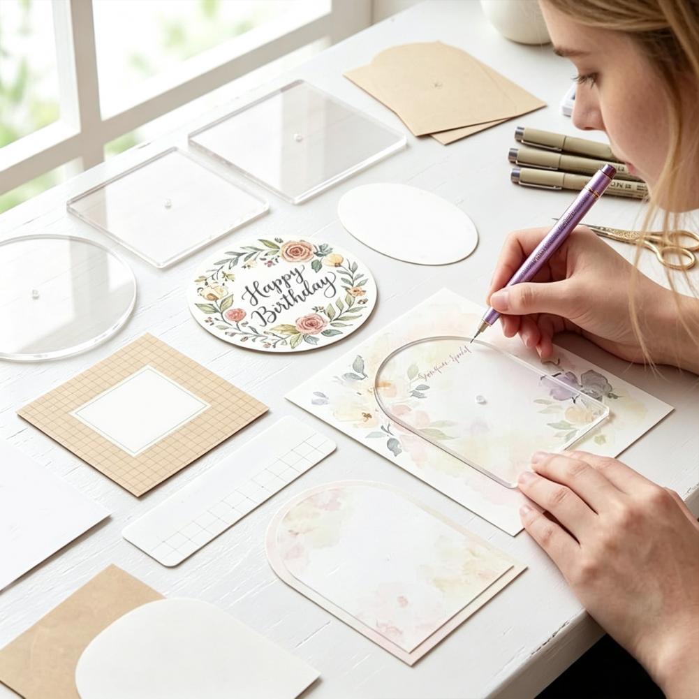 ชุดแม่แบบอะคริลิกสำหรับงานปัก  - Embroidery Craft บทวิจารณ์และราคา