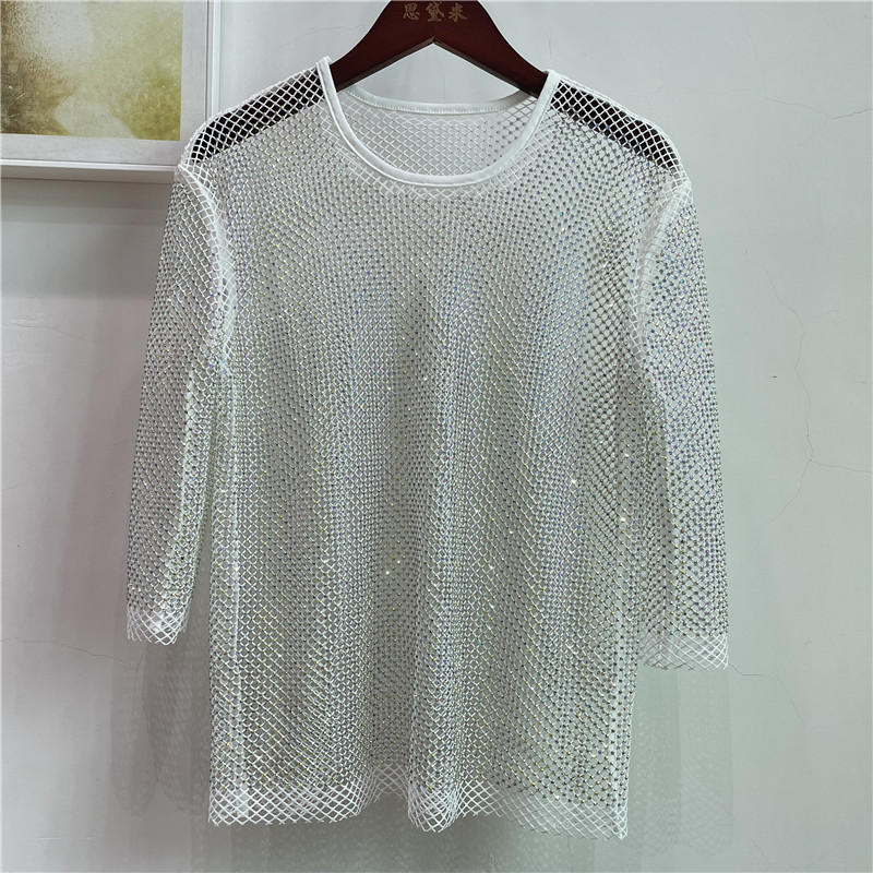 ColorShiny Diamonds ไฟฟ้าพยางค - Crystal Mesh Fabric บทวิจารณ์และราคา