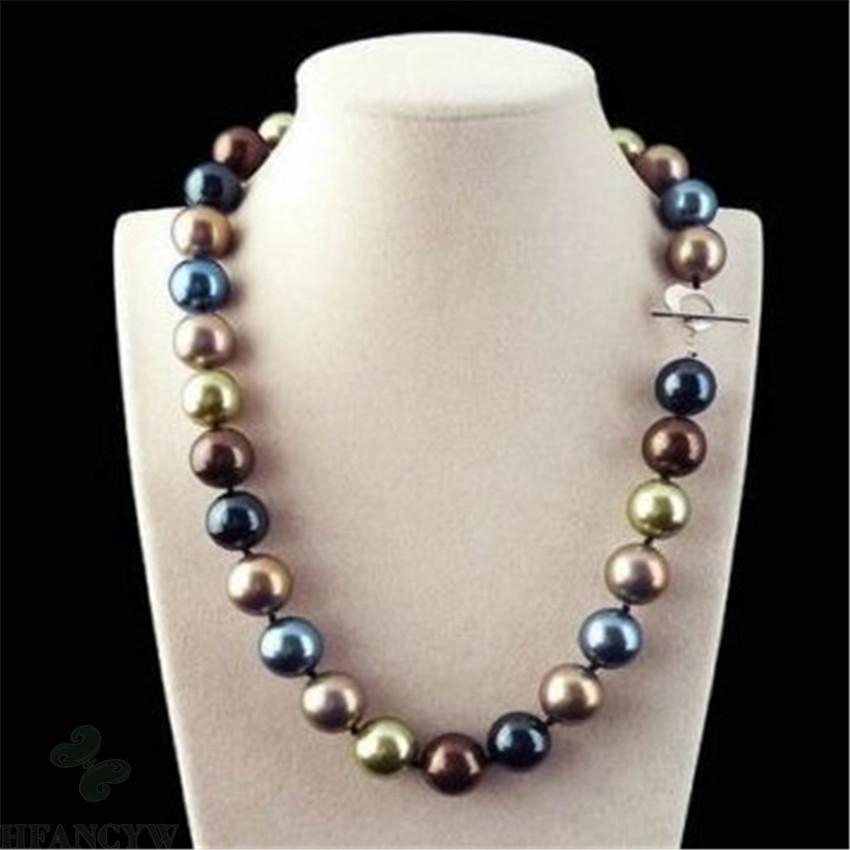 ขนาดใหญ่12มม.MulticolorรอบSout - Pearl Trim Chain บทวิจารณ์และราคา