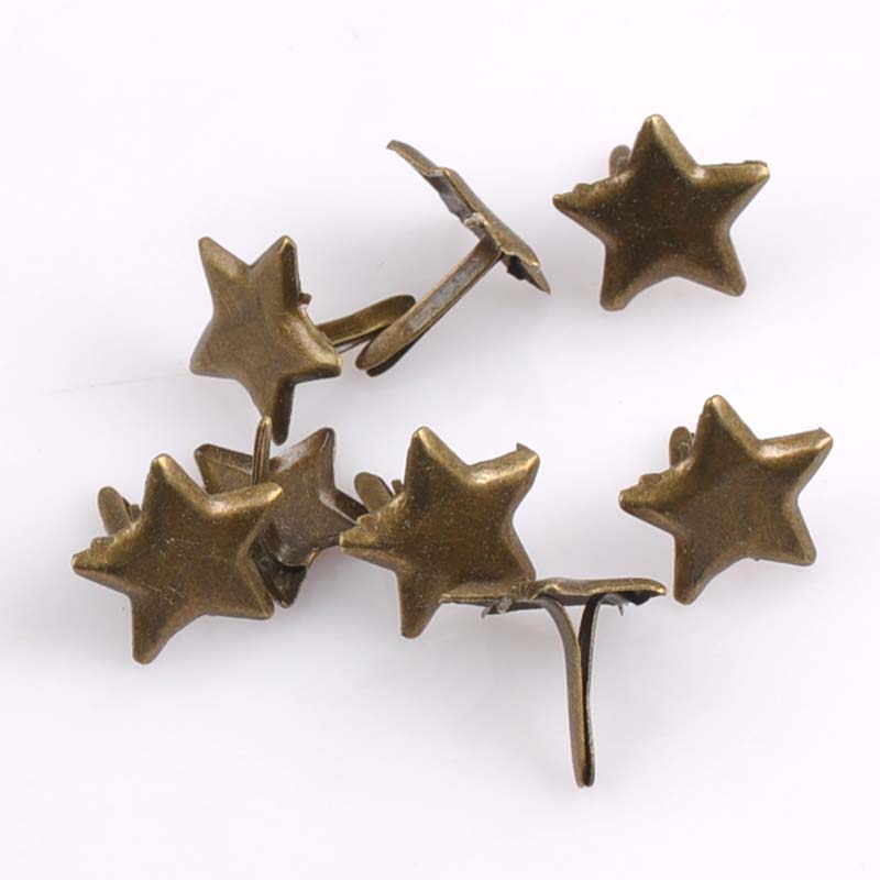 50PCs ผสม Pastel Star Brad Scr - Embellishments For Scrapbooking บทวิจารณ์และราคา