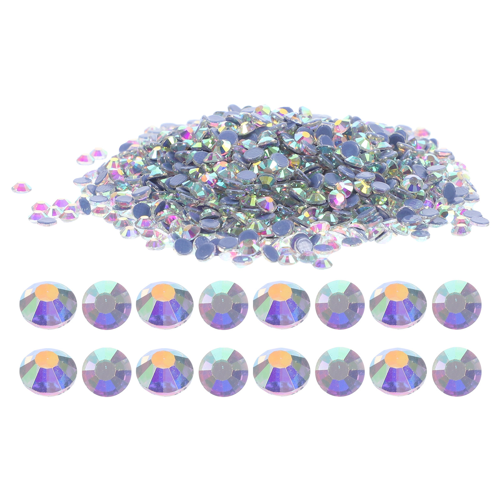 2880 ชิ้น คริสตัลแก้วแบบหลอมร้ - Embellishment Glue Craft บทวิจารณ์และราคา