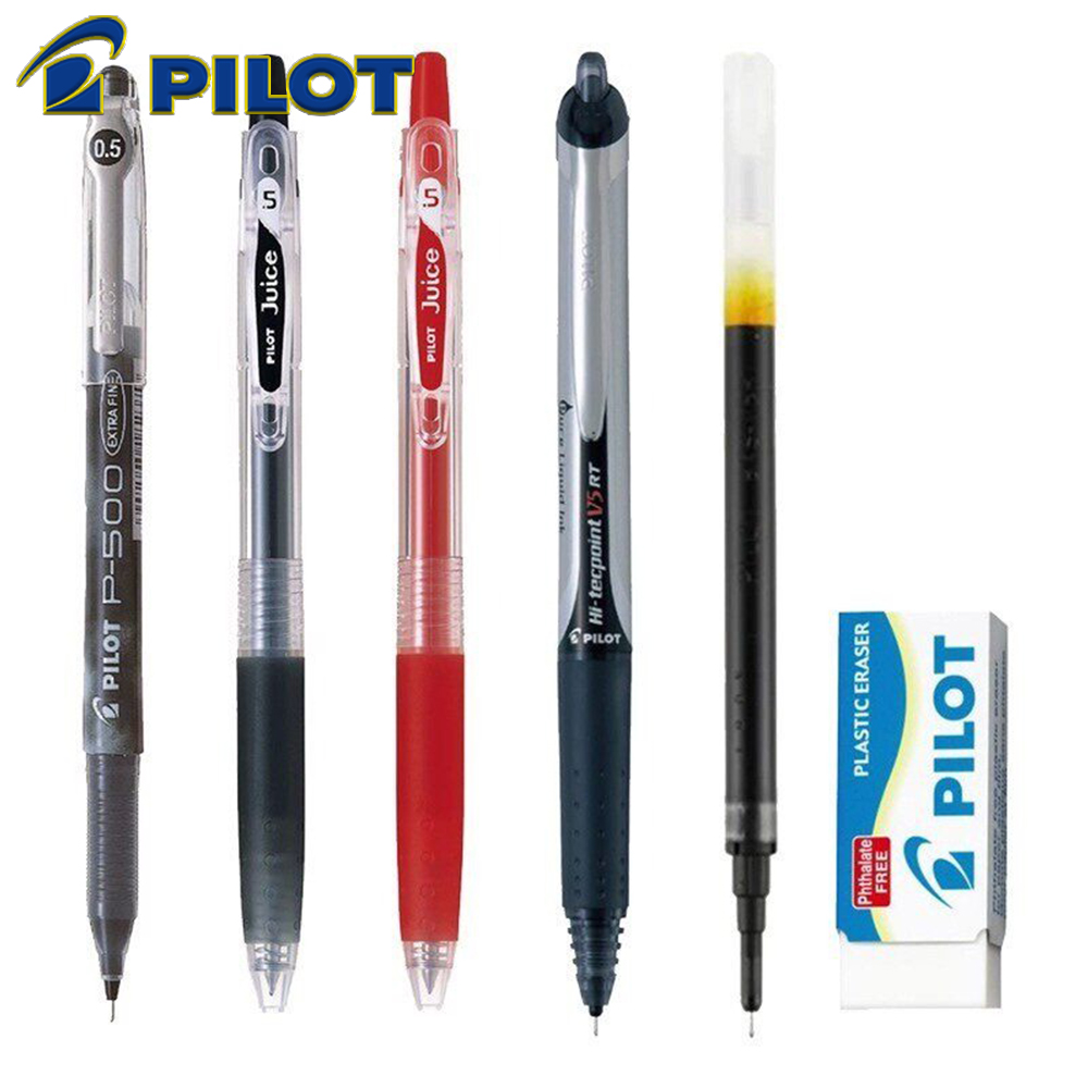 1 ชุดญี่ปุ่นไพลอตเจลเพ็นส์คอลเ - Pilot Pen V5 บทวิจารณ์และราคา